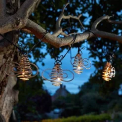 10 Bee Solar String Lights