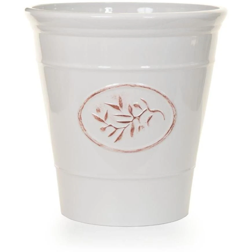 30cm Blenheim Pot - Off White 1 30cm Blenheim Pot - Off White