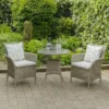 BISTRO MONACO SAND 2 SEAT SET