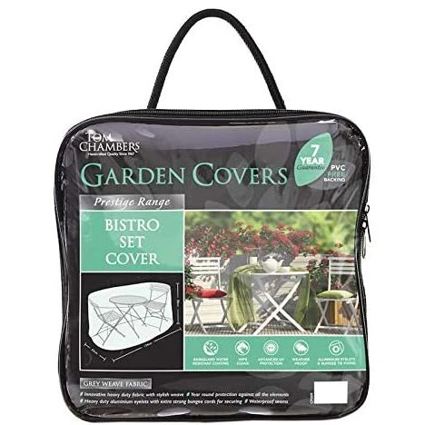 Bistro Set Cover - Prestige Grey - Small 1 Bistro Set Cover - Prestige Grey - Small
