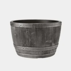 Blenheim Half Barrel Pewter 61Cm