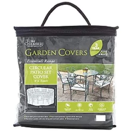 Circular Patio Set Cover - Essential - 4/6 Seat 1 Circular Patio Set Cover - Essential - 4/6 Seat