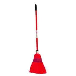 Corn Broom Brush Red Garilla