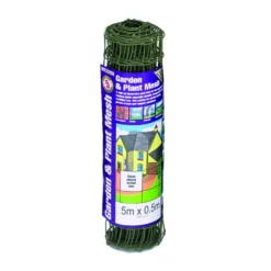 Gardman Garden & Plant Mesh, Green 5M X 0.5M