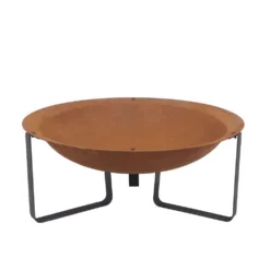 Helston Fire Pit With Stand