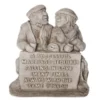 Lovers On Bench Stone Ornament