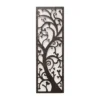 Primus Narrow Portrait Rusted Metal Budding Tree Wall Art