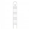 Narrow Trellis With Finial, Black