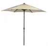 Parasol 2.2M Soleil Cream Leisuregrow