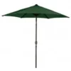 Parasol 2.7m Crank And Tilt Green Leisuregrow