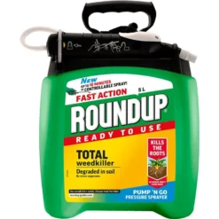 Roundup Fast Action Pump N Go 5L Ready To Use