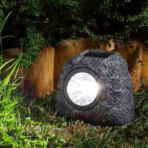 Solar Super Bright 3 Lumen Rock Spotlight 4 Pack 1 Solar Super Bright 3 Lumen Rock Spotlight 4 Pack