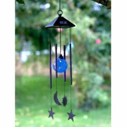Sun Moon & Star Windchime -Gardman Fruniture Shop sun moon star windchime 1607615200 2 l