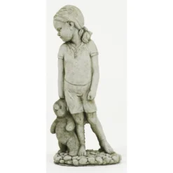 Teddy Girl Stone Ornament