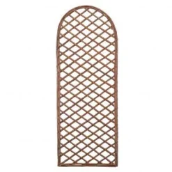 Gardman Willow Trellis Framed 60Cm X 1.8M Curved